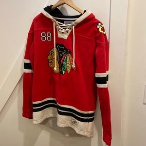 Patrick Kane Chicago Blackhawks hoodie FITS LIKE MEDIUM